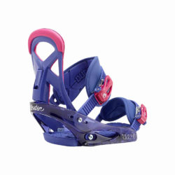 Boy's Burton Snowboards - Burton Scribe Smalls Snowboard Bindings - Deja Blue